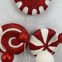 18&quot; PEPPERMINT CANDY SPRAY 