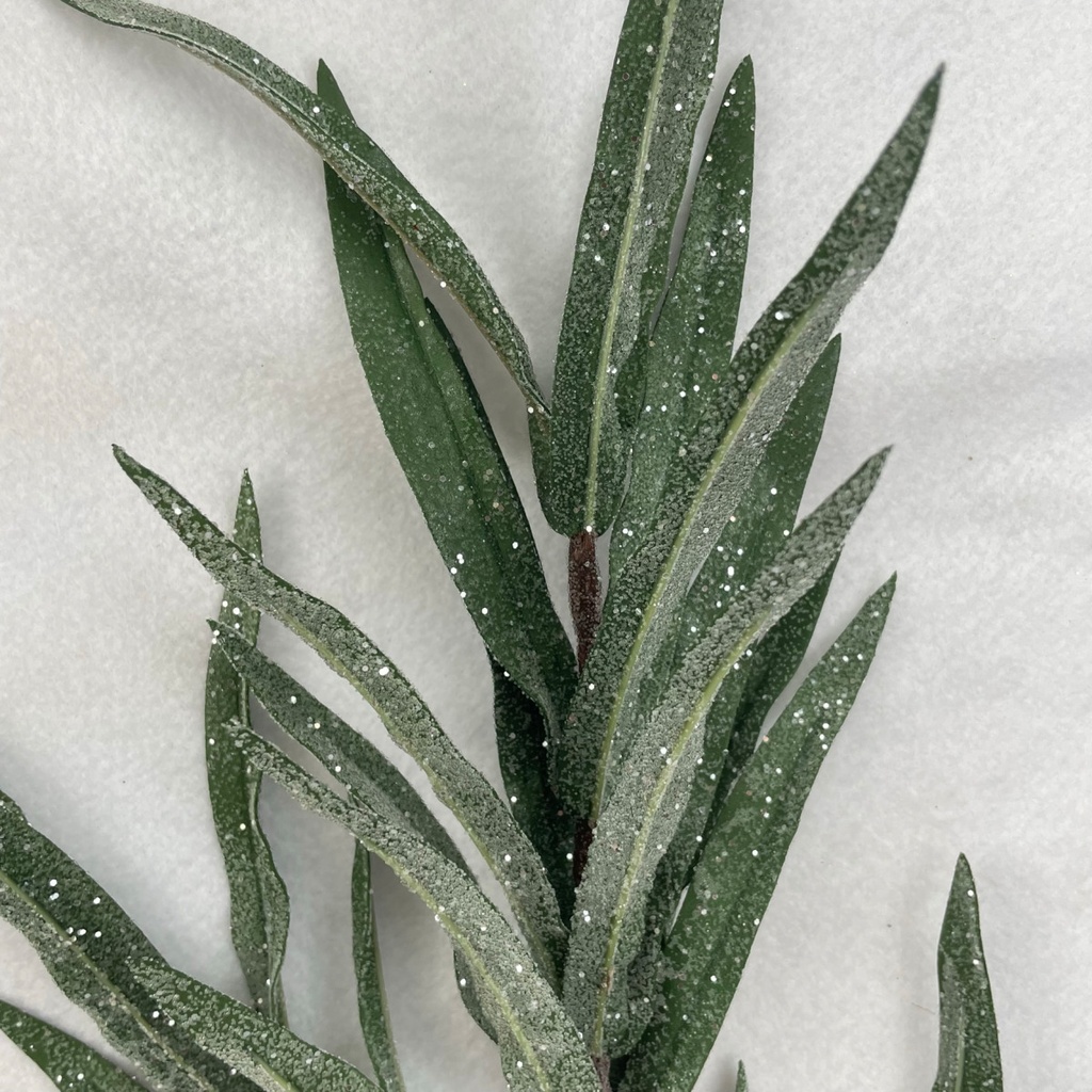 30&quot; FROSTED LEAF SPRAY