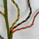 26&quot; TWISTED YARN SPRAY RETRO COLOR