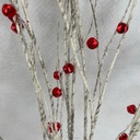 42" BIRCH TWIG SPRAY W/BERRIES