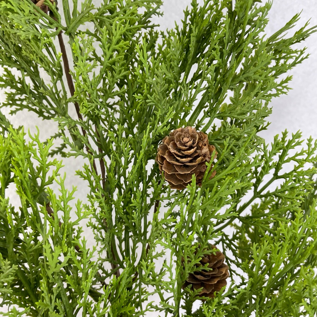 28&quot; CEDAR SPRAY W/CONES