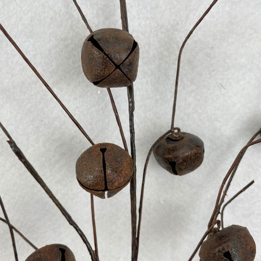 30&quot; JINGLEBELL TWIG SPRAY RUST
