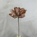 20" MAGNOLIA BLOOM PICK 8" dia ROSE GOLD