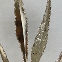 26" METALLIC LONG LEAF SPRAY CHAMPAGNE