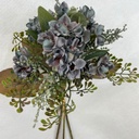 14&quot; MINI MAGNOLIA BUNDLE W/FOLIAGE BLUE
