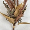 12.5" FOXTAIL & MIXED FOLIAGE BUNDLE BEIGE