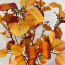 21&quot; EUCALYPTUS BUSH X4 ORANGE