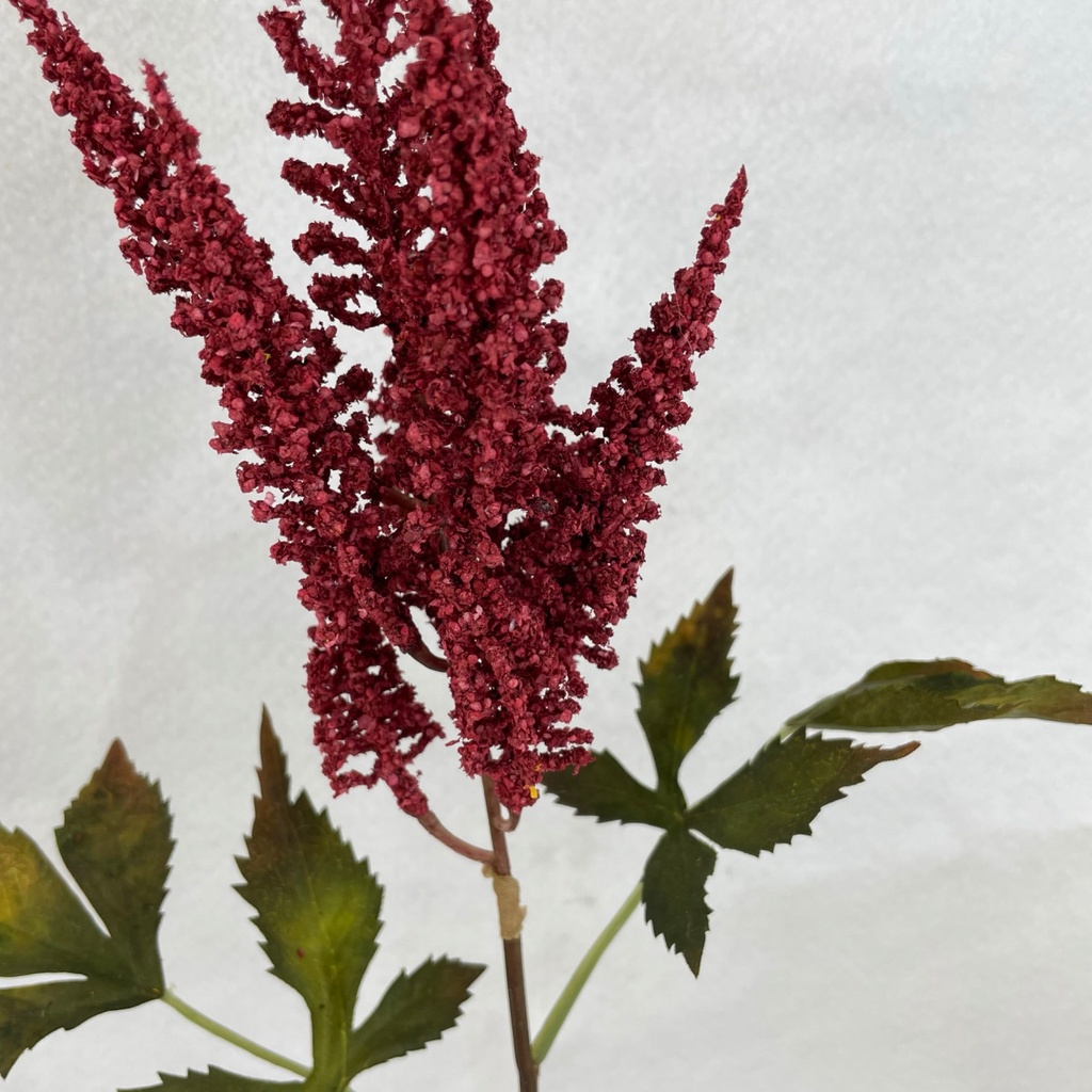 26.5" ASTILBE SPRAY BURGUNDY