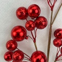 27&quot; ORANMENT BALL SPRAY RED