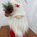 13" GNOME W/ WHITE HAT