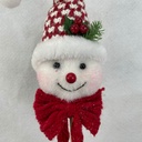 20" SNOWMAN PICK W/ RED/WHT HAT