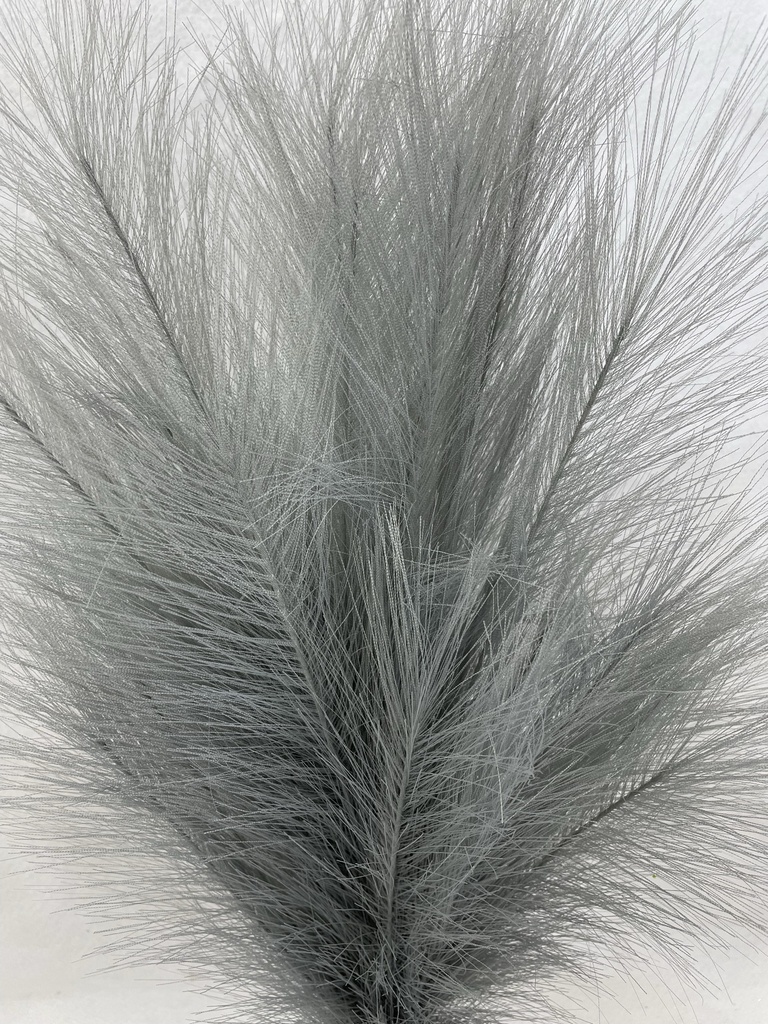 28" FEATHER GRASS BUNDLE X3 GREY