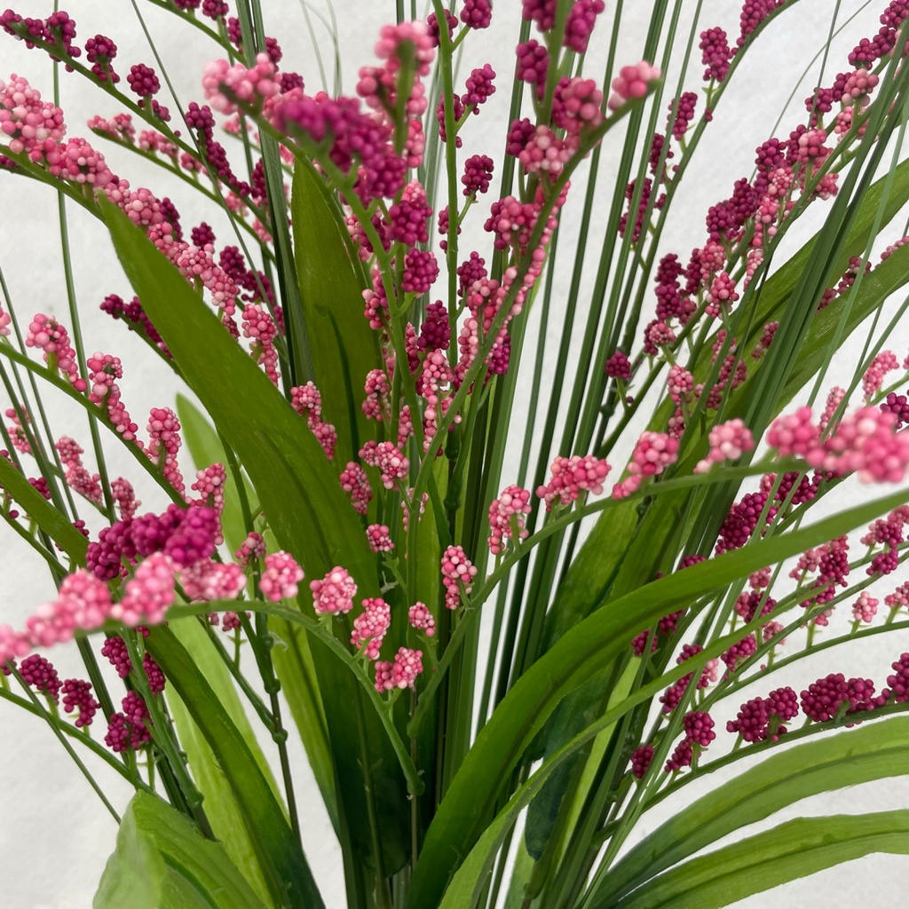 24&quot; FILLER GRASS BUSH X12 PINK