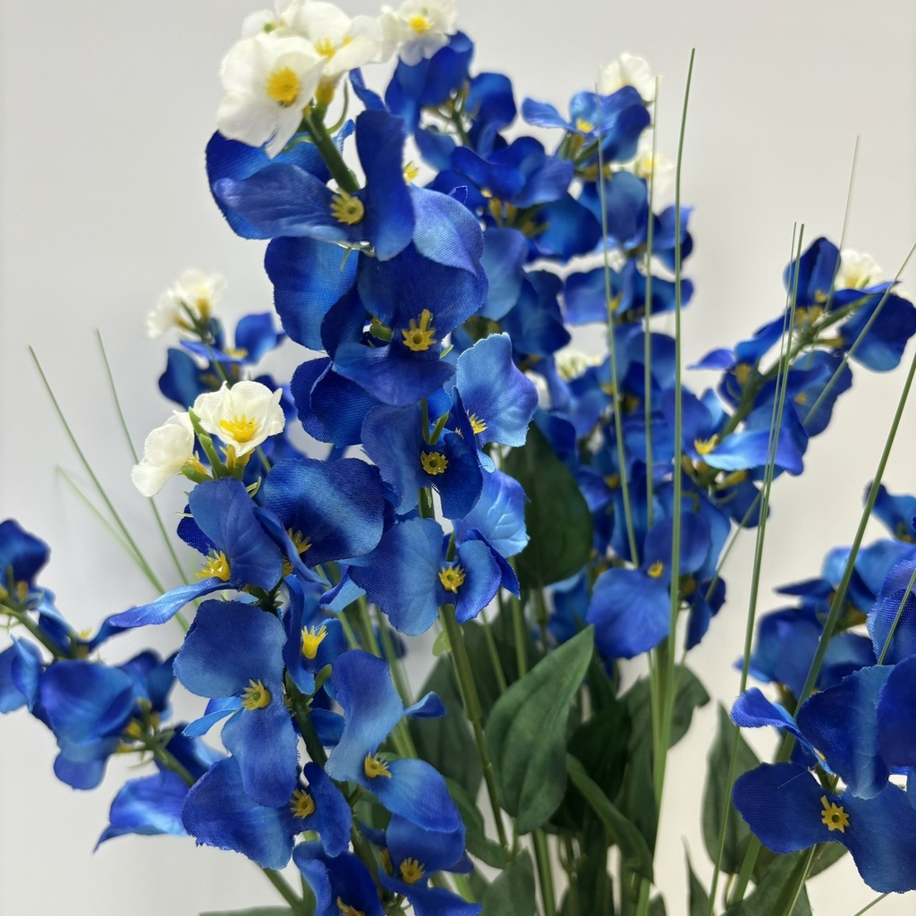 21" BLUE BONNET BUSH X12
