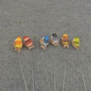 BIRD 1.25" MUSHROOM W/WIRE 24/BOX 6-ASST     