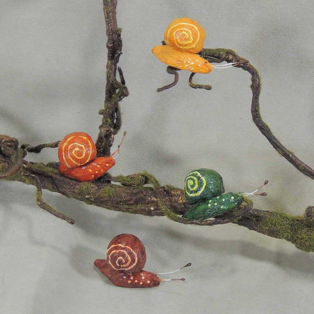[B6604] 2" SNAIL 4-ASSORTED