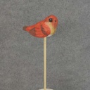 SPARROW PICK 3" WOOD RED 7.5" PICK