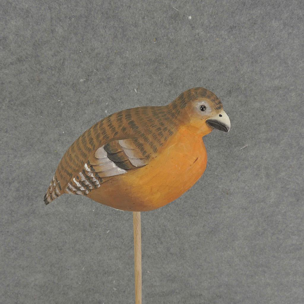 [BA6209] 7.5" ROBIN x 4.5" WOOD