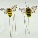 BEE 2" x 1" MUSHROOM 2 ASST W/ WIRE