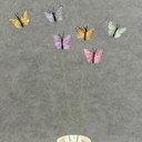 BUTTERFLY 2.5" ON/16" HARD WIRE PASTEL