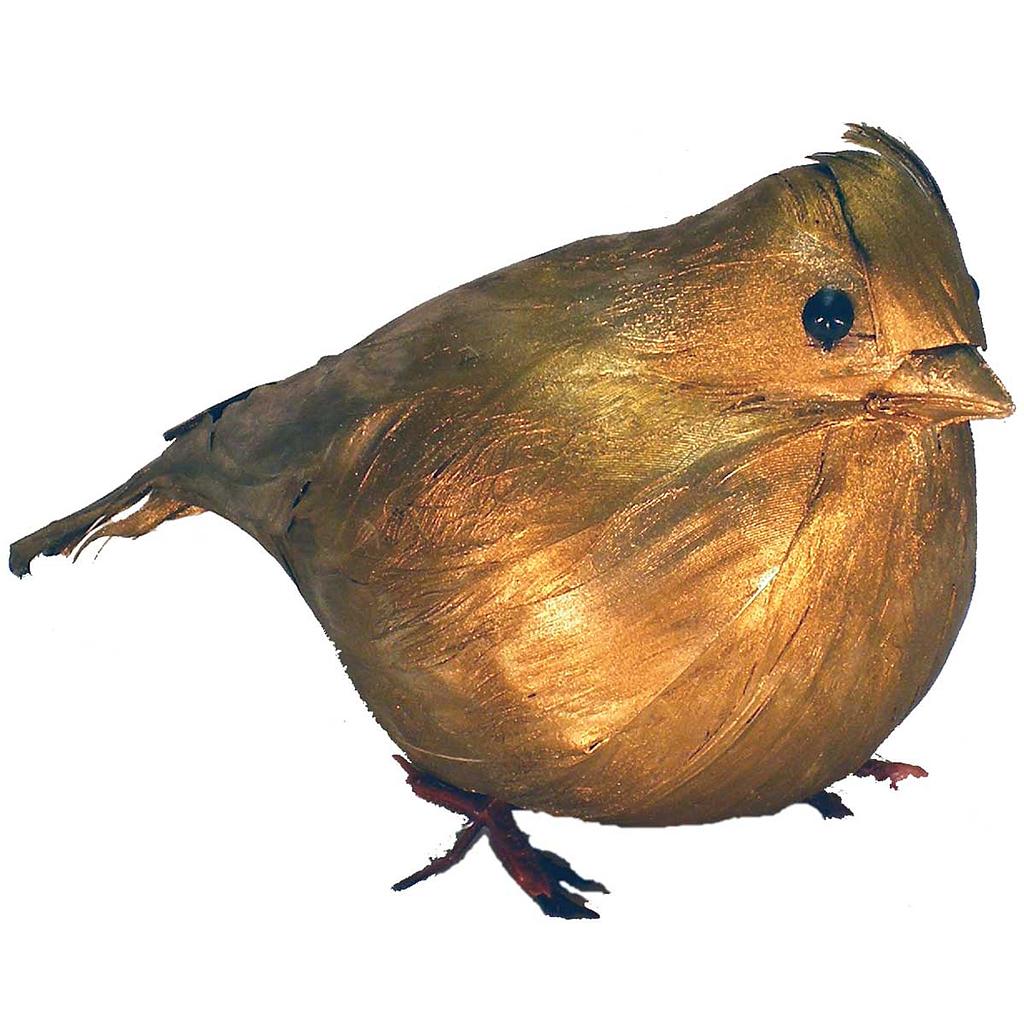 [B694G] 7" GOLD FAT CARDINAL