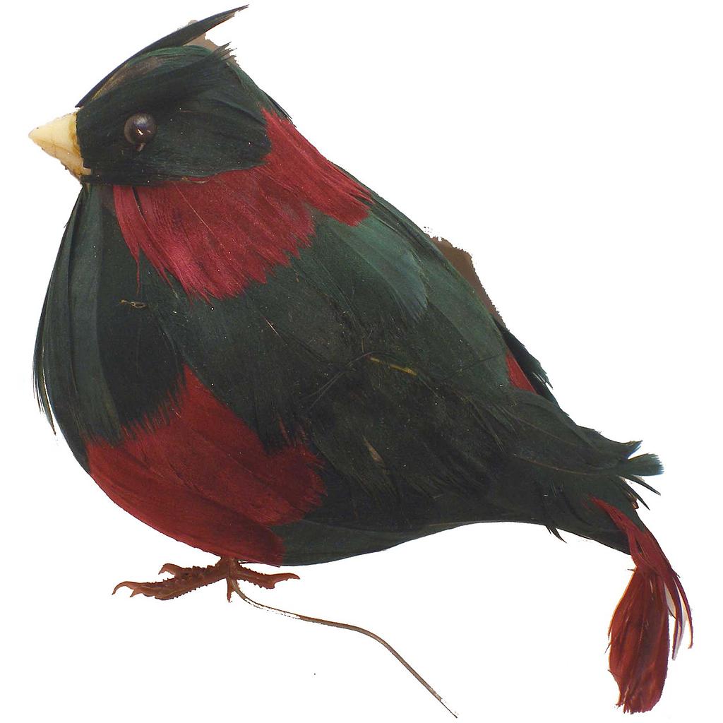 [B694HB] 7" CARDINAL FAT FEATHERED SIT HUNTER/BURG