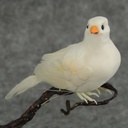4.25" MUSHROOM DOVE W/CLIP 2 STYLES