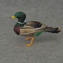 8.5" FEATHERED MALLARD DUCK