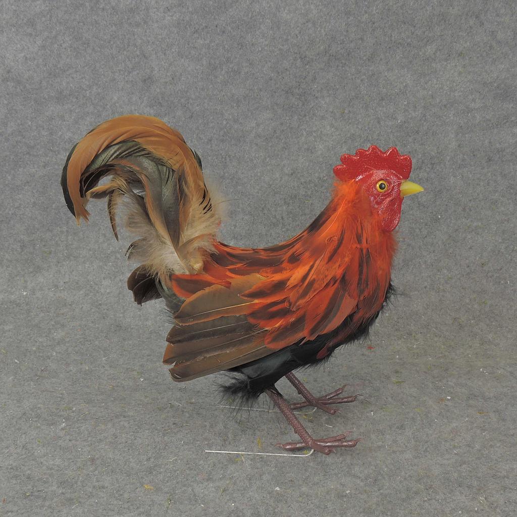 [B407] 15" NATURAL ROOSTER