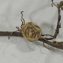 NEST 3" (12/BAG) NATURAL