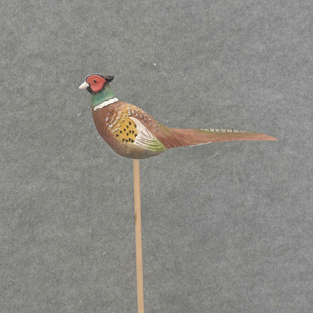 [BA6207] PHEASANT 11" x 4" WOOD