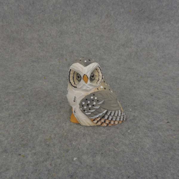 [BA6023] OWL WOOD 2.5" x 2.5" GRAY      