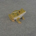 FROG SITTING WOOD 4&quot; x 3&quot;
