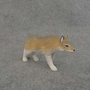 WOLF WOOD WALKING 5.5x3"