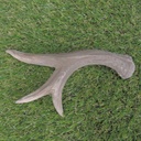 ANTLER SET ELK WOOD 9" (2/SET)  BROWN