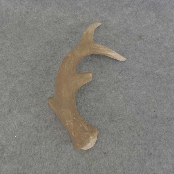 ANTLER SET ELK WOOD 12" 2/SET BROWN