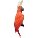 20" COCKATOO PINK FEA