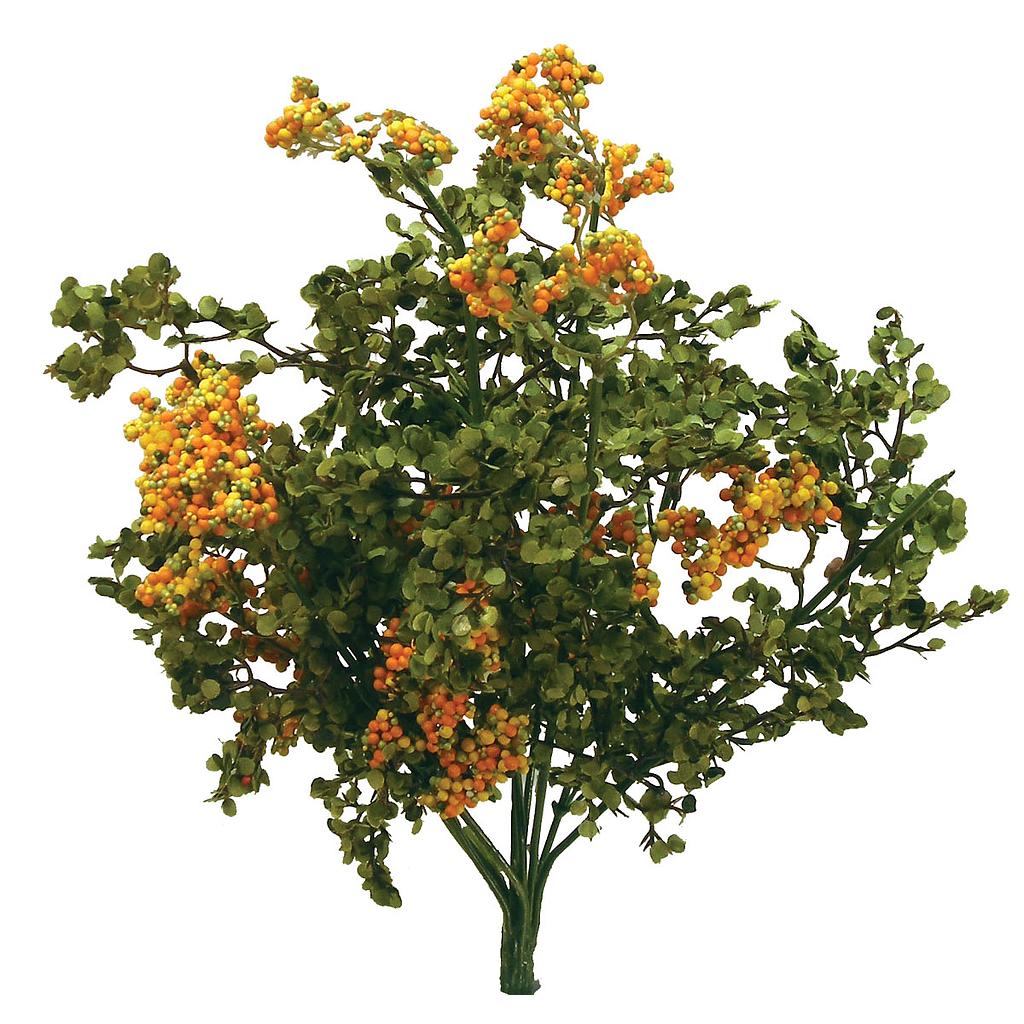 BERRY BUBBLE/MINI LVS BUSH X9  ORANGE/YELLOW/GREEN
