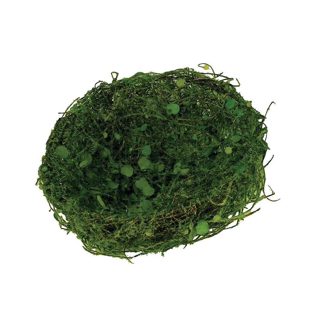 6" NEST MOSSNAT.TWIG