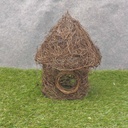 TWIG BIRD/HSE NAT 11"X8"
