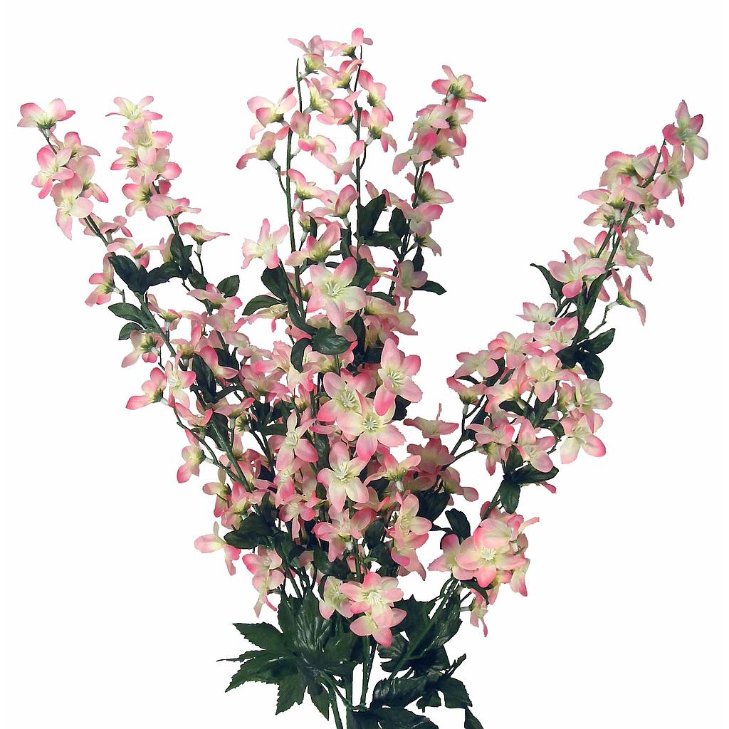 DELPHINIUM BUSH X8 PINK/CRM 26"
