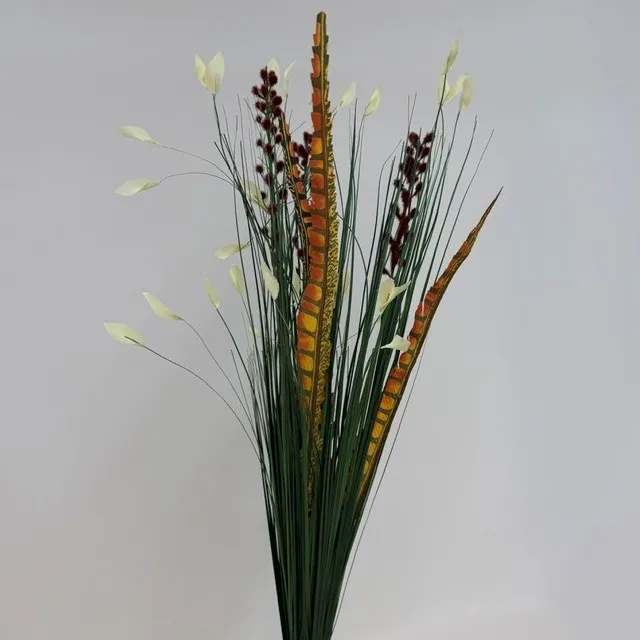 [BF650554-GRN] 28" FEATHER/ONION GRASS BUSH