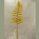 34" FERN LEATHER SPRAY GREEN