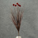 GRASS ONION FLKD BALL BUSH X5  BURGUNDY