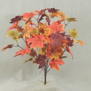 18" FOLIAGE MAPLE LEAVES BUSH X14