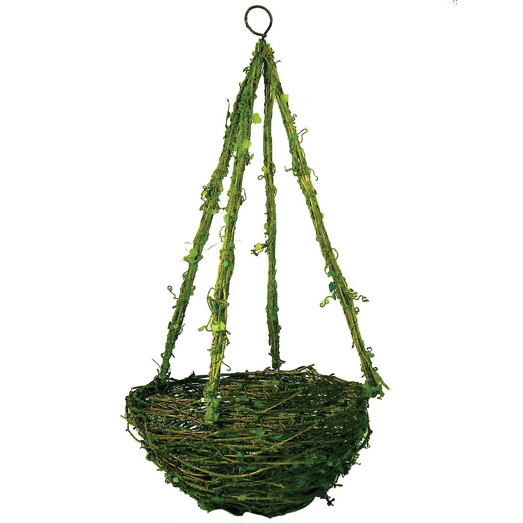 MOSS HANGING POT 9"(15" HANGER)