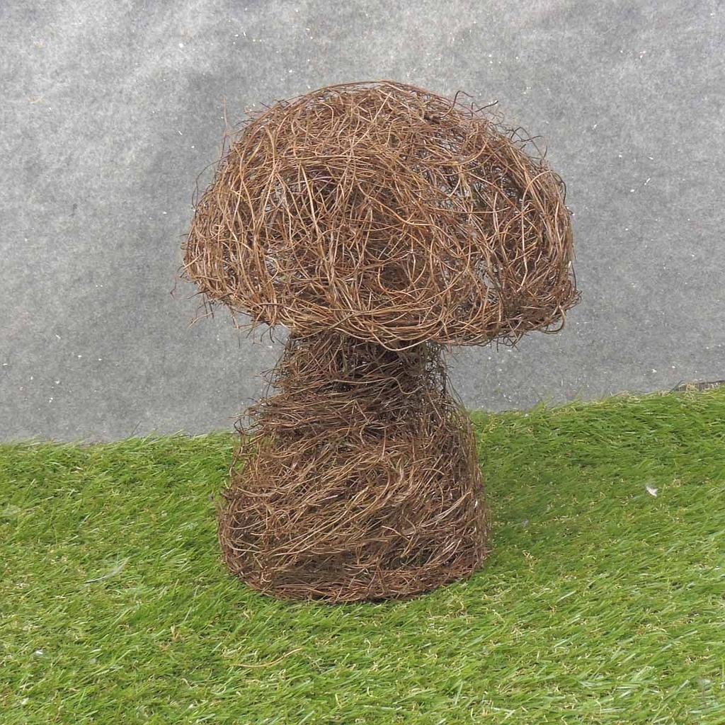 TWIG MUSHROOM 12"X8"