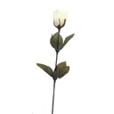 ROSE BUD SINGLE FRENCH ALABASTER 14.5"
