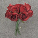 ROSE SWEETHEART PICK  DARK RED (1 DZ/POLY BAG)