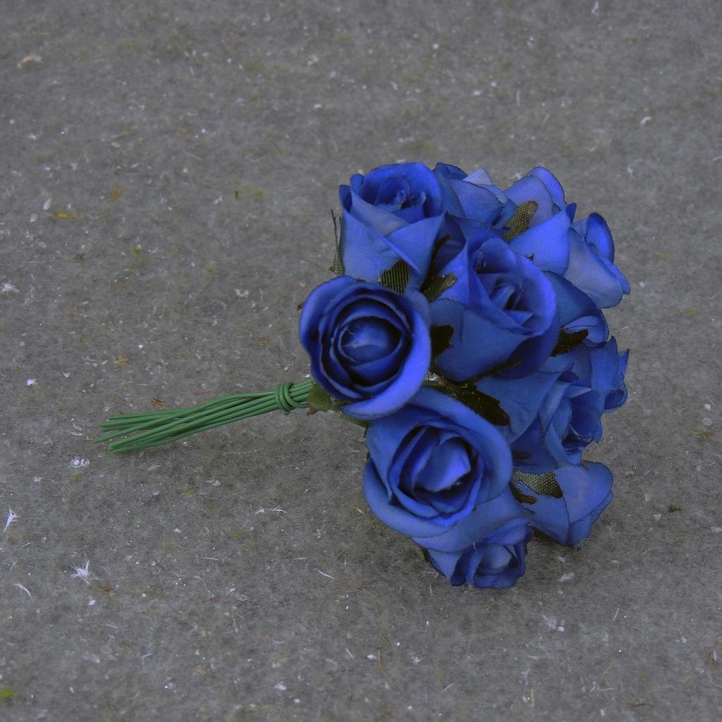 ROSE SWEETHEART PICK  NAVY BLUE (1 DZ/POLY BAG)